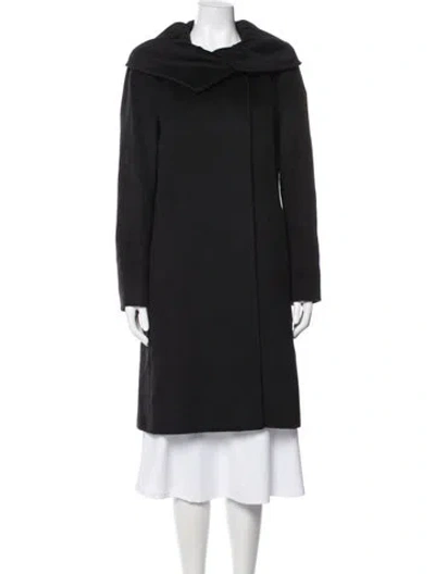 Pre-owned Cinzia Rocca Coat In Black