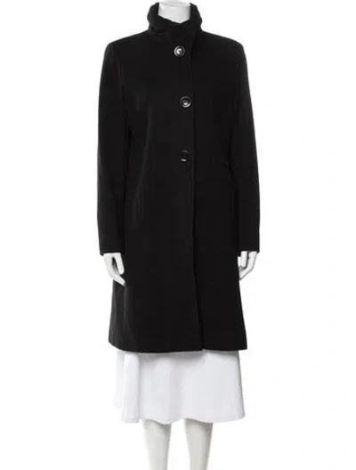 Pre-owned Cinzia Rocca Coat In Black