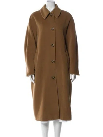 Pre-owned Cinzia Rocca Coat In Brown