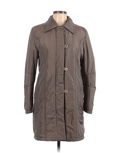 Pre-owned Cinzia Rocca Coat In Brown