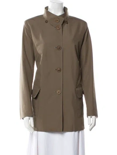 Pre-owned Cinzia Rocca Coat In Neutral