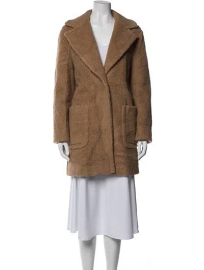 Pre-owned Cinzia Rocca Coat In Neutral