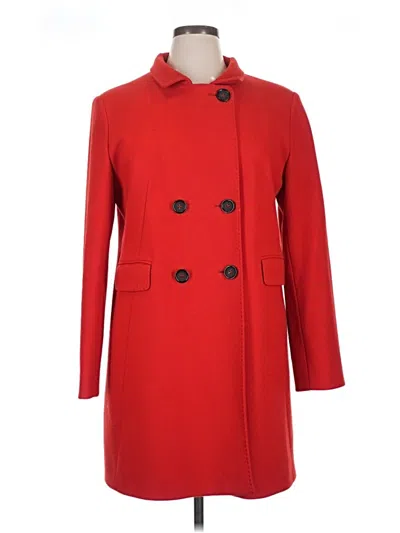 Pre-owned Cinzia Rocca Coat In Red
