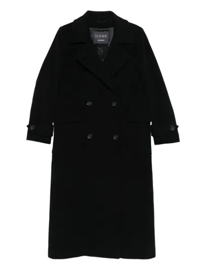 CINZIA ROCCA CINZIA ROCCA LONG DOUBLE-BREASTED COAT
