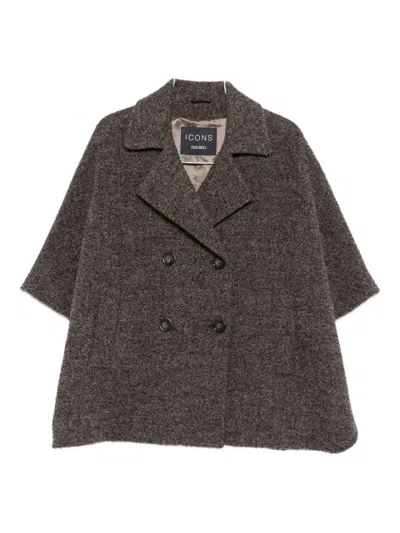 Cinzia Rocca Coats In Gray