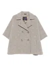 Cinzia Rocca Coats In Gray