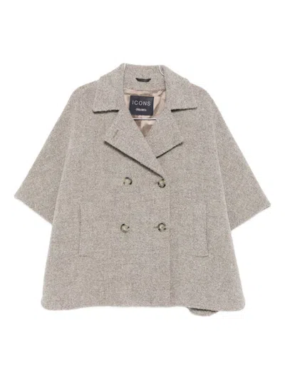 Cinzia Rocca Coats In Gray