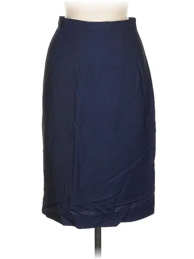 Pre-owned Cinzia Rocca Formal Skirt In Blue