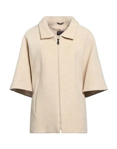Cinzia Rocca Icons Woman Coat Beige Size 14 Alpaca Wool, Virgin Wool, Polyamide In Neutral