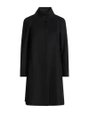 Cinzia Rocca Icons Woman Coat Black Size 14 Wool, Polyamide, Cashmere In Multi