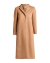 Cinzia Rocca Icons Woman Coat Camel Size 14 Wool, Polyamide, Cashmere In Brown