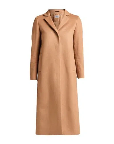 Cinzia Rocca Icons Woman Coat Camel Size 14 Wool, Polyamide, Cashmere In Brown