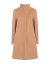 Cinzia Rocca Icons Woman Coat Camel Size 14 Wool, Polyamide In Sand