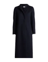 Cinzia Rocca Icons Woman Coat Navy Size 14 Wool, Polyamide, Cashmere In Blue