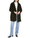 Cinzia Rocca Icons Wool & Cashmere-blend Coat In Black