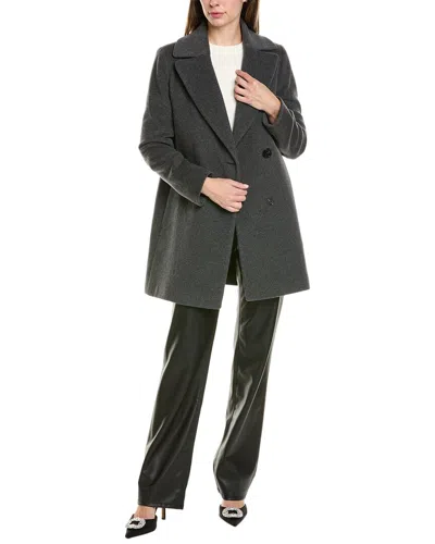 Cinzia Rocca Icons Wool & Cashmere-blend Coat In Grey