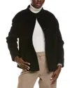 Cinzia Rocca Icons Wool & Cashmere-blend Short Coat In Black