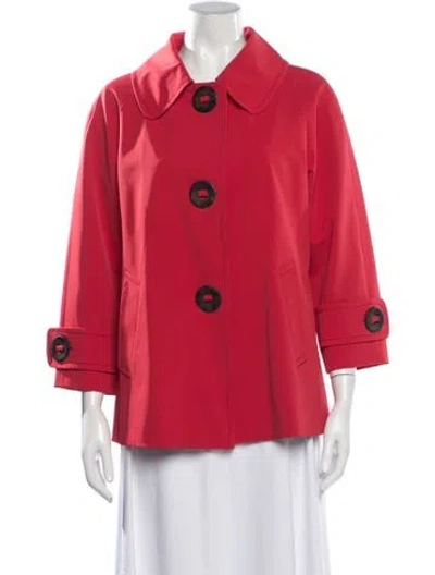 Pre-owned Cinzia Rocca Jacket In Red