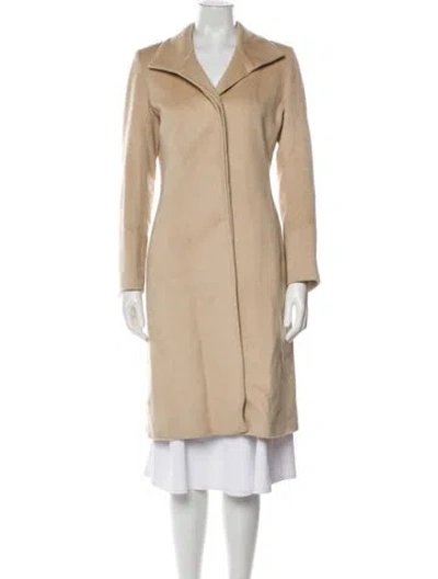 Pre-owned Cinzia Rocca Vintage Wool Coat In Neutral