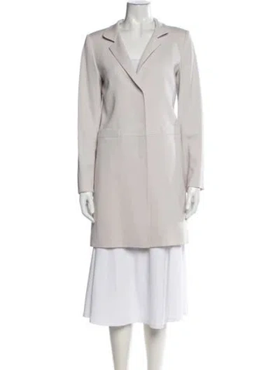 Pre-owned Cinzia Rocca Virgin Wool Blazer In Neutral