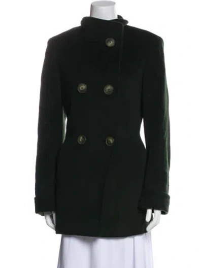 Pre-owned Cinzia Rocca Virgin Wool Evening Jacket In Green