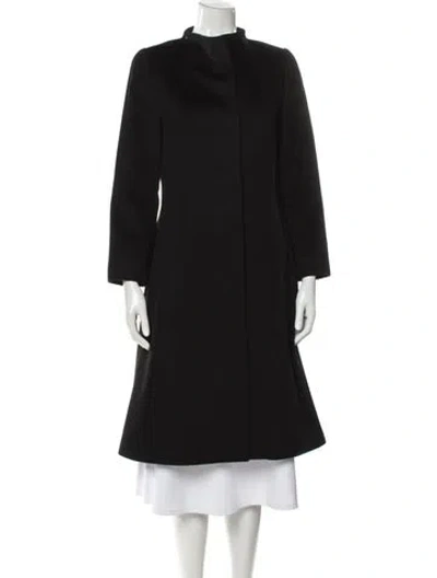 Pre-owned Cinzia Rocca Virgin Wool Faux Fur Coat In Gray