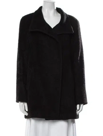 Pre-owned Cinzia Rocca Virgin Wool Jacket In Black