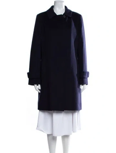 Pre-owned Cinzia Rocca Virgin Wool Jacket In Blue