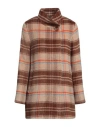 Cinzia Rocca Woman Coat Beige Size 8 Alpaca Wool, Virgin Wool In Beige