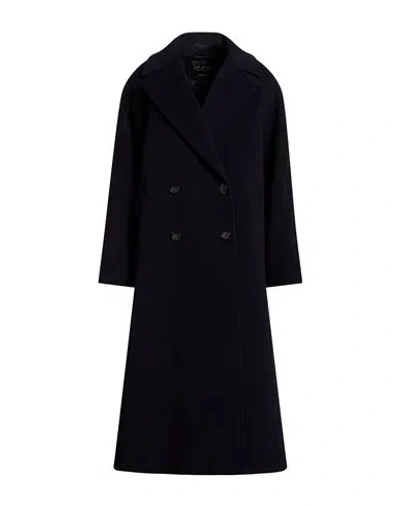 Cinzia Rocca Woman Coat Midnight Blue Size 14 Virgin Wool, Cashmere