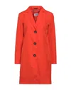 Cinzia Rocca Overcoats In Orange