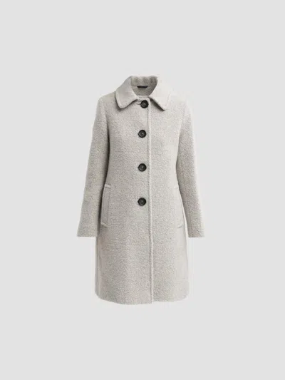 Cinzia Rocca Women's Icons Bouclé Wool-blend Coat In Neutral