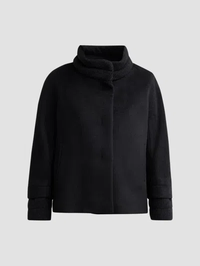 Cinzia Rocca Women's Icons Knit-trim Jacket In Black