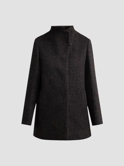 Cinzia Rocca Women's Icons Leopard-print Jacket In Black