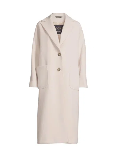 Cinzia Rocca Women's Icons Wool-blend Long Coat In Neutral