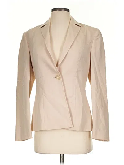 Pre-owned Cinzia Rocca Wool Blazer Jacket In Ivory
