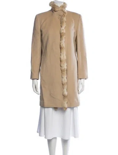 Pre-owned Cinzia Rocca Wool Jacket In Brown