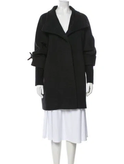 Pre-owned Cinzia Rocca Wool Jacket In Gray