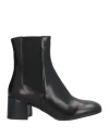 Cinzia Soft Woman Ankle Boots Black Size 6 Synthetisches Material In Black