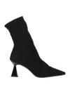 Cinzia Soft Woman Ankle Boots Black Size 8 Textile Fibers
