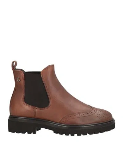 Cinzia Soft Woman Ankle Boots Brown Size 9 Synthetisches Material