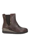 Cinzia Soft Woman Ankle Boots Dark Brown Size 9 Leather