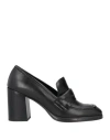 Cinzia Soft Woman Loafers Black Size 6 Synthetisches Material In Multi