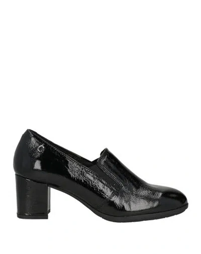 Cinzia Soft Woman Loafers Black Size 9 Leather
