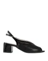 Cinzia Soft Sandals In Black