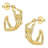 Cioccolato Couture Gold Stylish Women Power Earring
