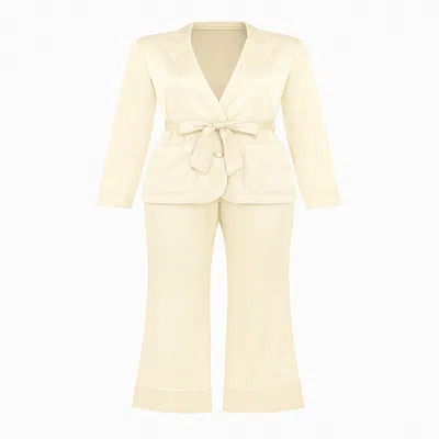 Cioccolato Couture White Capri Dream Set