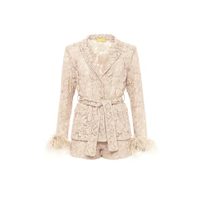 Cioccolato Couture White Olivia Luxury Lace Milk