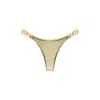 Cioccolato Couture Women's Brown Chain Bikini Bronze Bottom In Brown