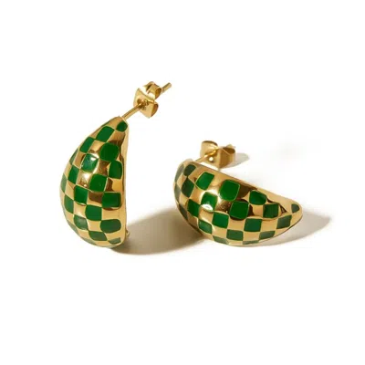 Cioccolato Couture Women's Gold Jungle Green